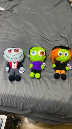 New Three 8” Long Halloween Characters