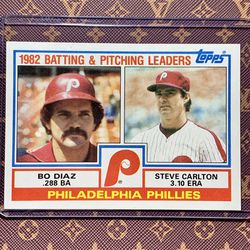 Philadelphia Phillies Great Steve Carlton Baseball Card 🔥