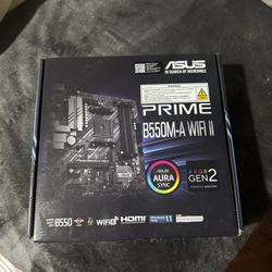 ASUS Prime Motherboard (b550M-A wifi II)