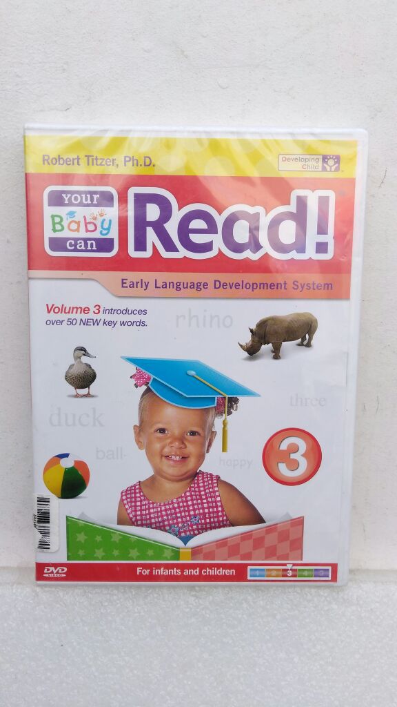 NEW YOUR BABY CAN READ DVD VOL. 3 !!!