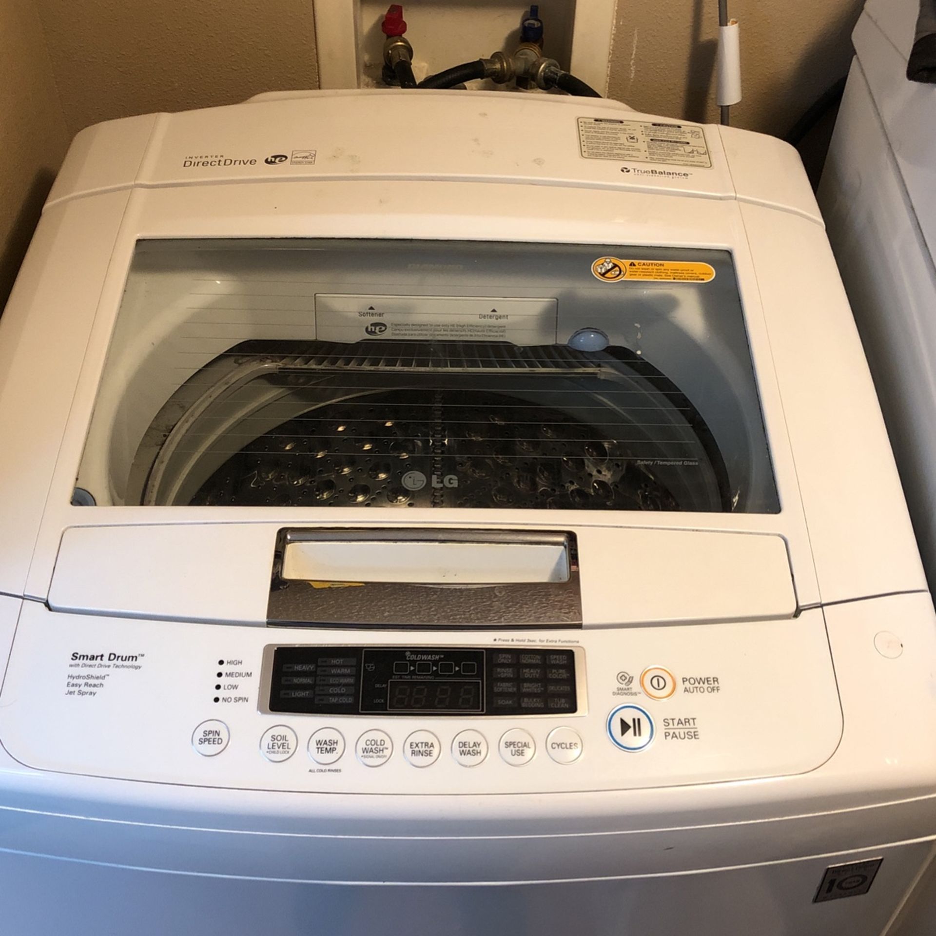 Lg smart drive sales washer