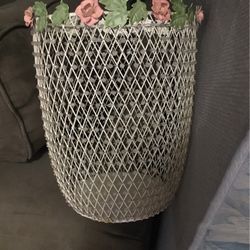 Waste Basket Flower Designs 