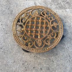 Flower Pot and pot holder on wheels 