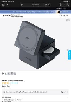 Anker 3 in 1 Mag Safe Charger