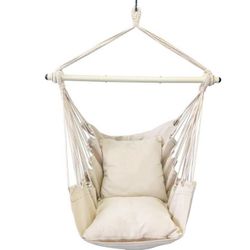 Hammock Chair Hanging Rope Swing