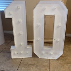 4ft Marquee Numbers