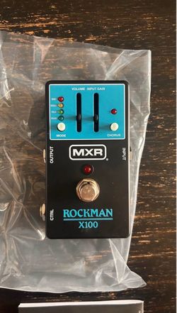(NEW) MXR Rockman X100 Preamp Pedal