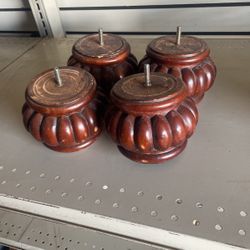 Loveseat, Sofa, Table Etc Legs Set Of 4 