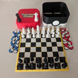 Pokemon Chess and Checkers Set - Unique gift for kids!