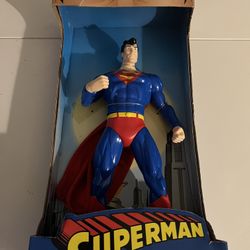 Superman 2000 Warner Bros Studio Store 13” Action Figure 
