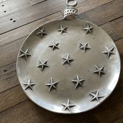 Large Peltrina Pewter Serving Platter