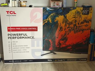 TCL 65" Class 6-Series Google TV (Model 65R646)