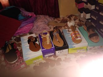 Huaraches sandalias como le quieran llamar$10 ó 2 * 18