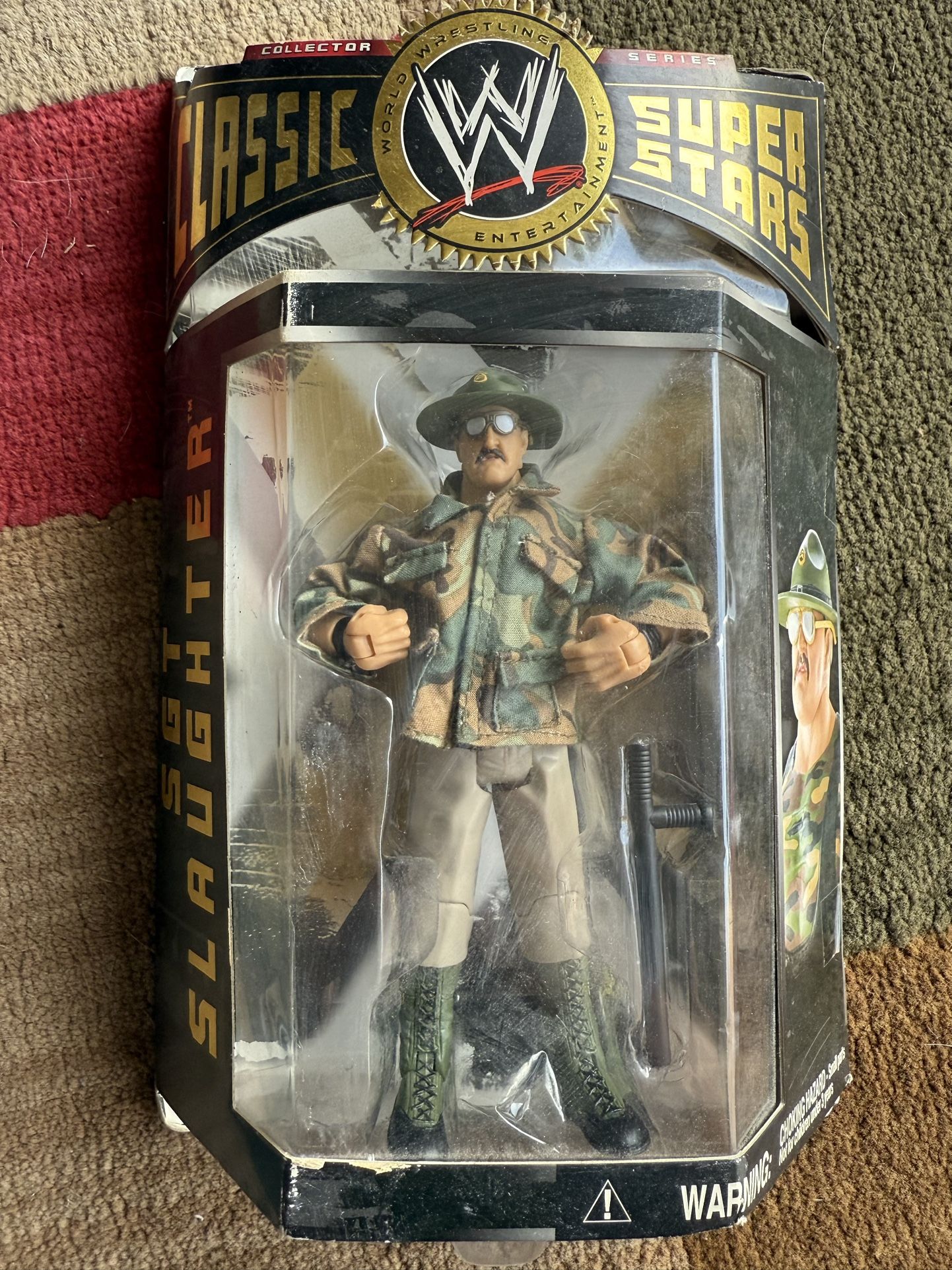 WWE JAKKS Pacific Classic Superstars Sgt Slaughter Action Figure - NIB