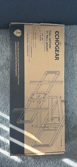 NEW IN BOX  -  ECHOGEAR Full-Motion TV Wall Mount