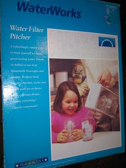 SEARS WATERWORKS WATER FILTER PITCHER