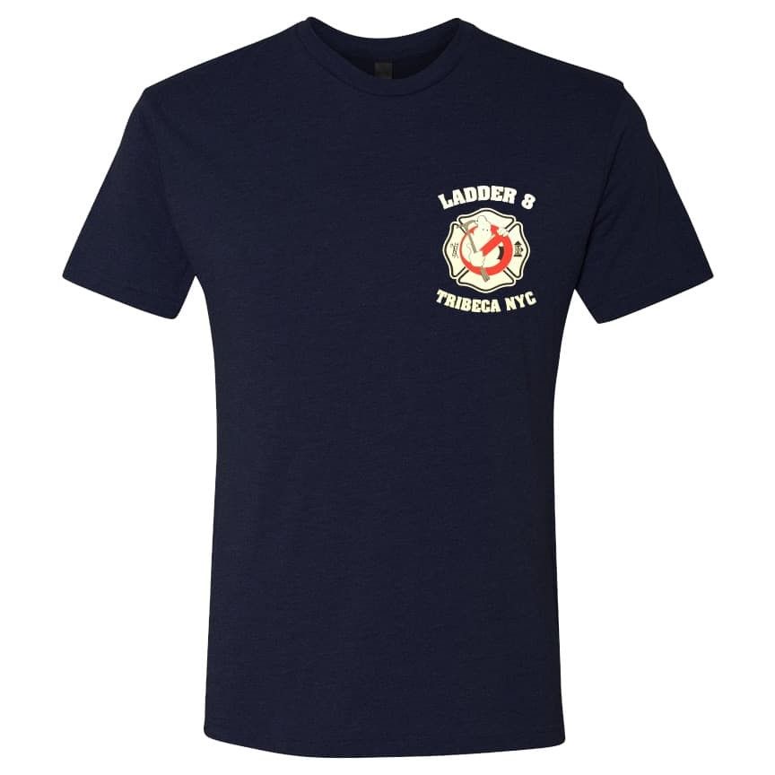 Ghostbusters - FDNY Navy Blue T-Shirt