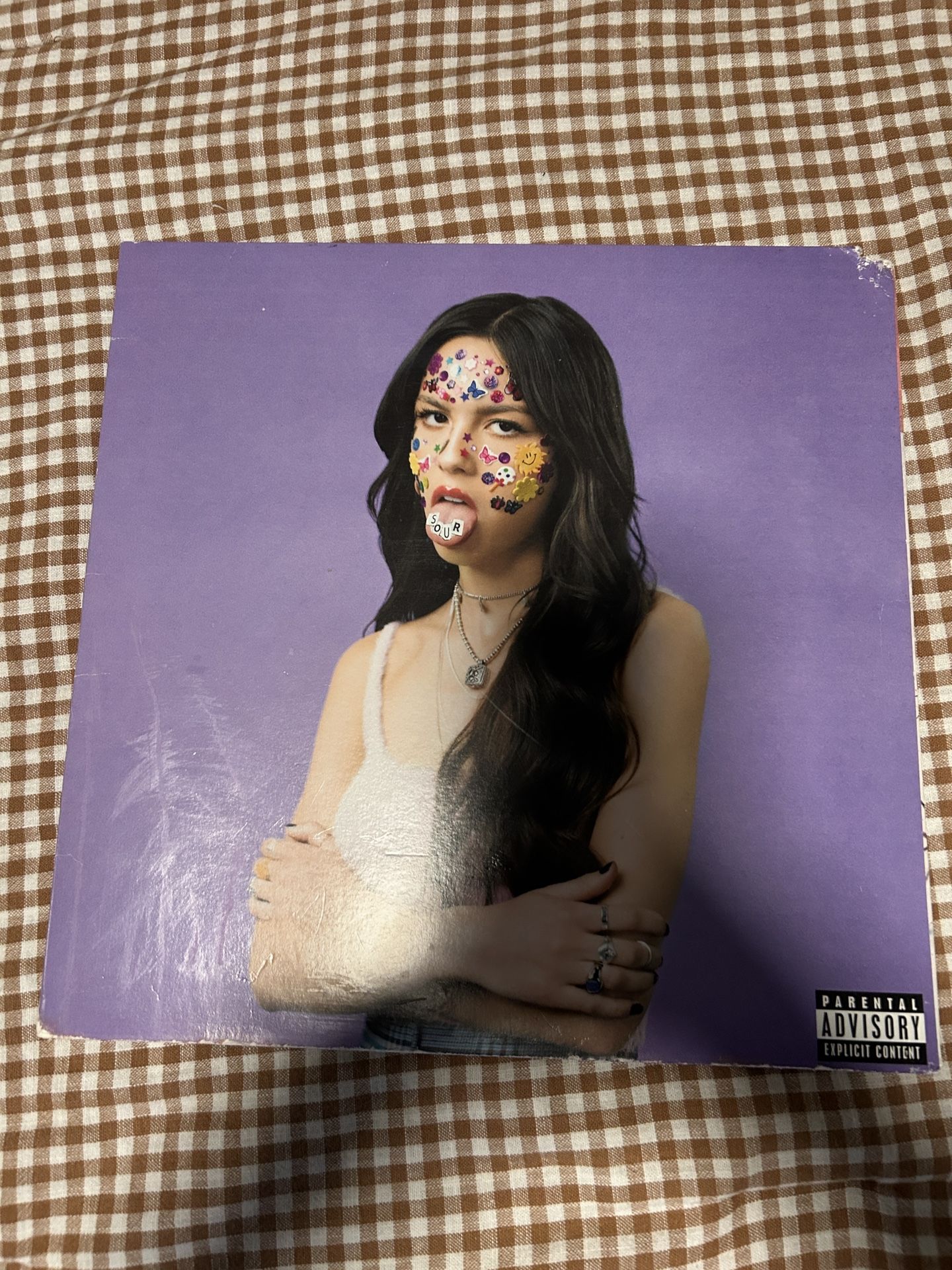 Olivia Rodrigo vinyl (sour album)