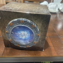 Stargate SG-1: the complete  series DVD, stargate Atlantis: the complete series DVD.