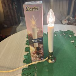 Electric Candle Lamp - Set Of (2)