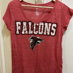 NFL Falcons Apparel Tee T-shirt, L