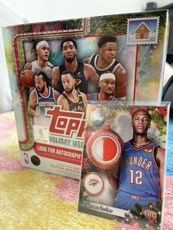 Thomas Sober 25/26 Topps Holiday Mega Box