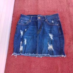Womens distressed blue savvy size XL
