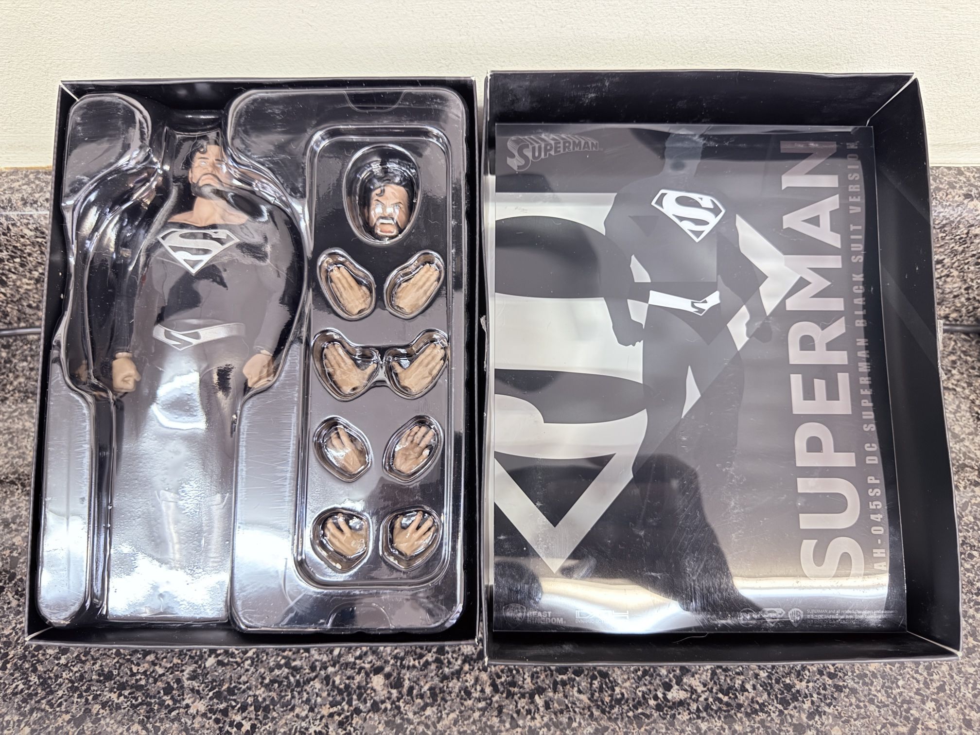 Beast Kingdom Superman Blacksuit Version Collectible Figure