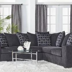 Gorgeous Sleek Stylish Sectional!
