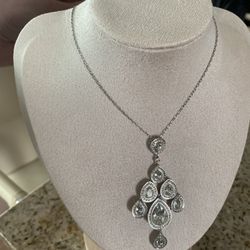Swarovski Teardrop Necklace 