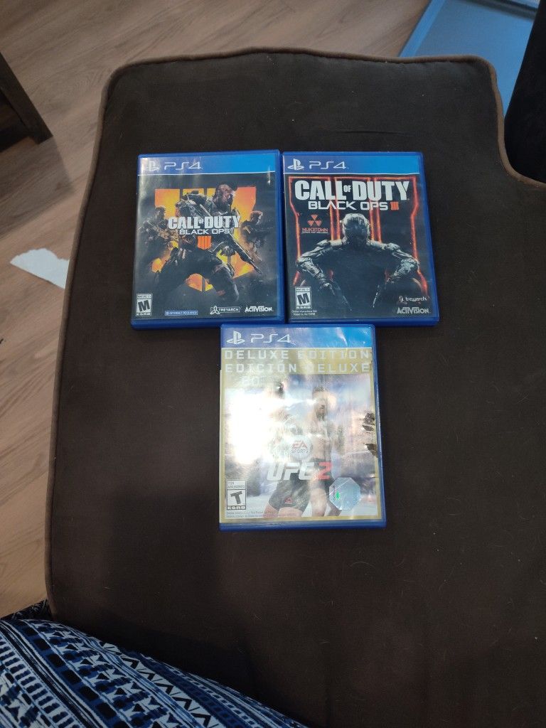 PS4 Games x3