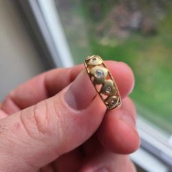 Promise Ring. 14k Gold