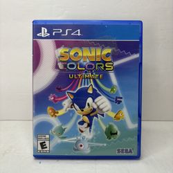 PlayStation 4 / PS4 Sonic Colors Ultimate 