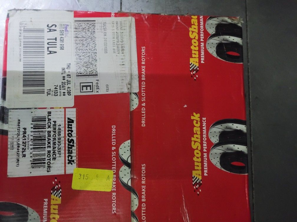 AutoShack Performance Brake Rotors