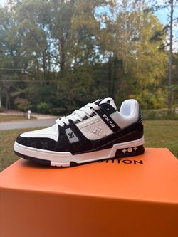L\/ Trainer Sneakers Black White