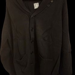 RGT Black Heavy Button-Up Pullover
 - Size XXL