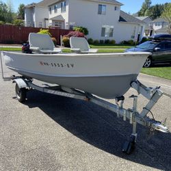 14' Aluminum Lund