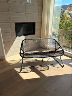fermob - Sixties low bench - Design: Frederic Sofia - Storm grey
