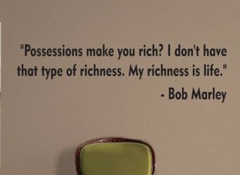 PRE MADE Wall Decal Home Decor Bob Marley Music