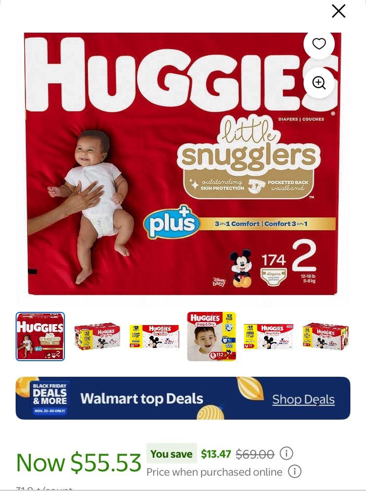 Huggies Diaper