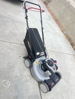 Exclusive Shop Murray 22 in. 140 cc Briggs & Stratton Walk Behind Gas Self-Propelled Lawn Mower with Front Wheel Drive and Bagger Questions & Answers