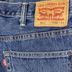 Three Pairs Of Levi’s Jeans W38/L34 Used But In Excellent/New Condition 