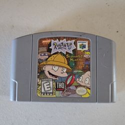 Rugrats Scavenger Hunt (Nintendo 64, 1999) N64 Authentic