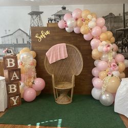 Baby Shower Decorations  Set Up 