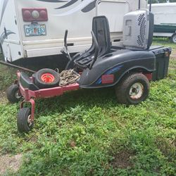 Toro Riding Lawnmower.