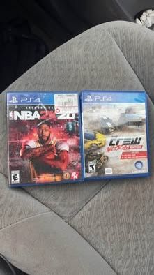 2k20 and The Crew Wildrun Edition (Ps4)