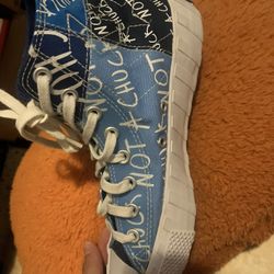 UNT1LT3D Blue Converse 