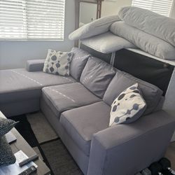 88” Sectional Couch