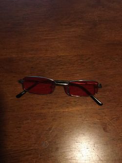 Red sunglasses