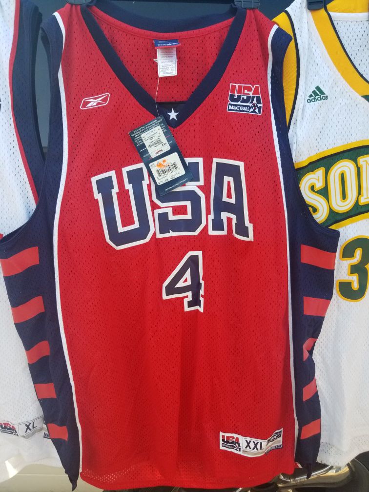 allen iverson olympic jersey